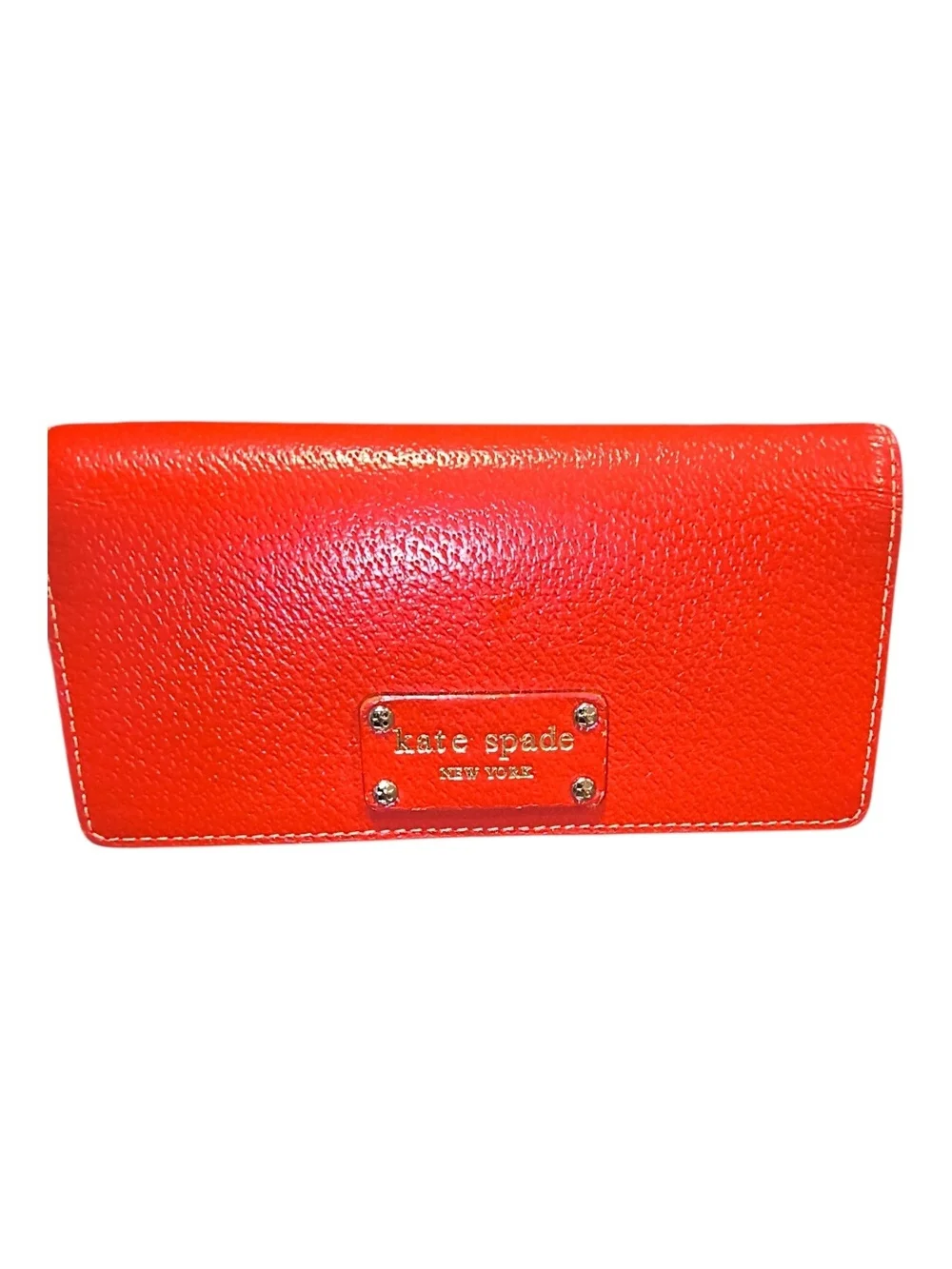NWOT- Kate Spade NY Wellsley Red Long Wallet